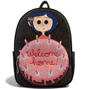 Her Universe Coraline Chase Mini Backpack 2024 Limited Edition Welcome Home Cake